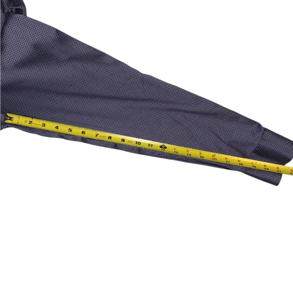 Egara Mens Button Down Dress Shirt Long Sleeve Non Iron Slim Fit Blue XL - Picture 5 of 12